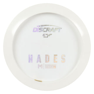 Discraft Disc Golf Paul McBeth ESP Hades Solid White Distance Driver 12/6/-2/2 White/Holo 173-174g