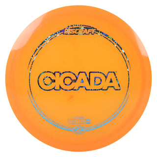 Discraft Disc Golf Z Line Cicada Fairway Driver 7/6/-1/1 Orange/Snowflakes 165 grams
