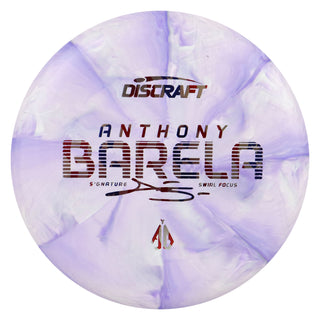 Discraft Disc Golf Anthony Barela Swirl CT Focus Putter 2/2/-1/2 Lavender/USA 167-169g