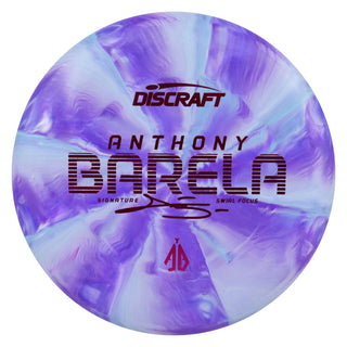 Discraft Disc Golf Anthony Barela Swirl CT Focus Putter 2/2/-1/2 Purple Mint/Purple 170-172g