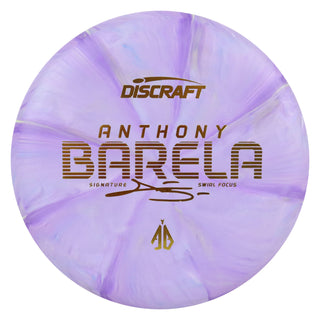 Discraft Disc Golf Anthony Barela Swirl CT Focus Putter 2/2/-1/2 Lavender/Gold 173-174g