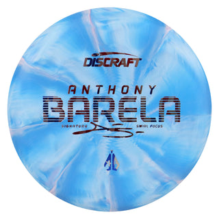 Discraft Disc Golf Anthony Barela Swirl CT Focus Putter 2/2/-1/2 Light Blue/USA 173-174g