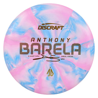 Discraft Disc Golf Anthony Barela Swirl CT Focus Putter 2/2/-1/2 Cotton Candy/Gold 167-169g