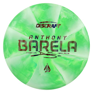 Discraft Disc Golf Anthony Barela Swirl CT Focus Putter 2/2/-1/2 Green/USA 173-174g