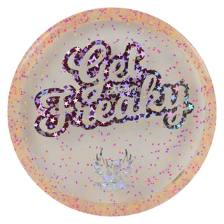 Discraft Disc Golf Brodie Smith Z FLX Confetti Zone Get Freaky Putter 4/3/0/3 Purple/Holo Stars 170-172g