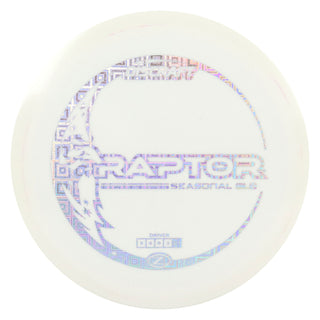 Discraft Disc Golf Glo Z Raptor Distance Driver 9/4/0/3 Glow/Cubic Prisms 170-172g