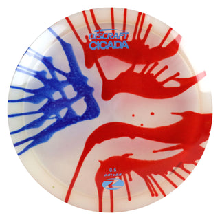 Discraft Disc Golf Z Line Fly Dye Cicada Fairway Driver 7/6/-1/1 USA/Slate 173-174g