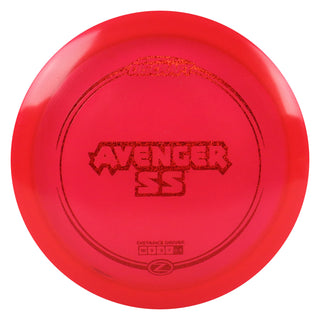 Discraft Disc Golf Z Line Avenger SS Distance Driver 10/5/-3/1 Red/Red Shimmer 173-174g