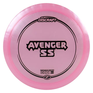 Discraft Disc Golf Z Line Avenger SS Distance Driver 10/5/-3/1 Light Pink/Black 164-166g