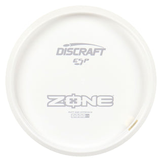 Discraft Disc Golf ESP Zone Solid White Putter 4/3/0/3 White/Silver 170-172g