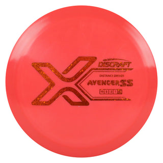 Discraft Disc Golf X Line Avenger SS Distance Driver 10/5/-3/1 Red/Orange Shimmer 173-174g
