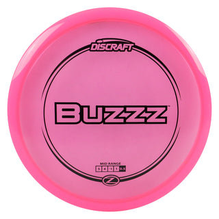 Discraft Disc Golf Z Line Buzzz Midrange Disc 5/4/-1/1 Pink/Black 173-174g