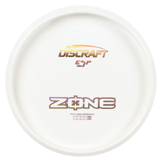 Discraft Disc Golf ESP Zone Solid White Putter 4/3/0/3 White/Gold Holo 173-174g