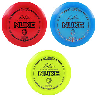 Discraft Disc Golf Ricky Wysocki Signature Series Z Line Nuke Driver 13/5/-1/3 - Choose Exact Disc