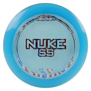 Discraft Disc Golf Z Line Nuke SS Distance Driver 13/5/-3/3 Blue/USA 173-174g