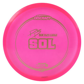 Discraft Disc Golf Paige Pierce Signature Z Sol Midrange 4/5/-3/0 Pink/Gold 164-166g
