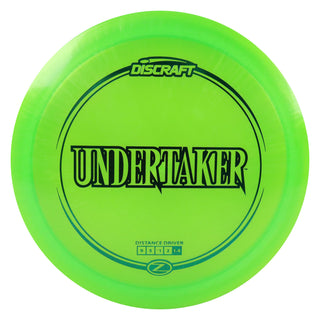 Discraft Disc Golf Z Line Undertaker Fairway Driver 9/5/-1/2 Green/Green 167-169g