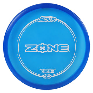 Discraft Disc Golf Z Line Zone Putter 4/3/0/3 Blue/White 170-172g