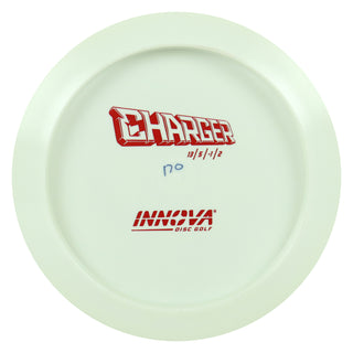 Innova Disc Golf Star Charger All White Bottom Stamp Driver 13/5/-1/2 Red 171 grams
