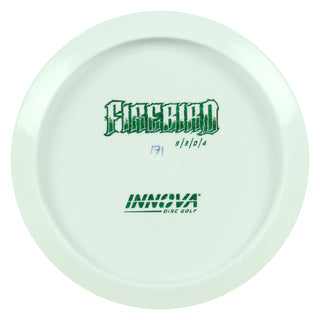 Innova Disc Golf Star Firebird All White Bottom Stamp Driver 9/3/0/4 Green Matrix 171 grams