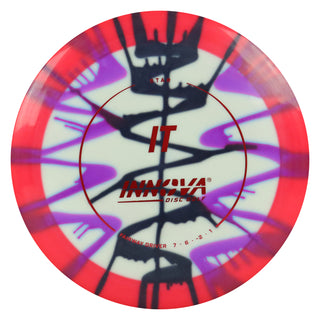 Innova Disc Golf Star I-Dye IT Fairway Driver 7/6/-2/1 Red Purple Black Lines/Red 173 grams