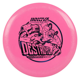 Innova Disc Golf Star Destroyer Distance Driver 12/5/-1/3 Pink/Indigo 163 grams