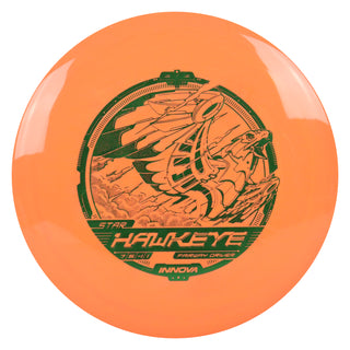 Innova Disc Golf Star Hawkeye Fairway Driver 7/5/-1/1 Orange/Olive 167 grams