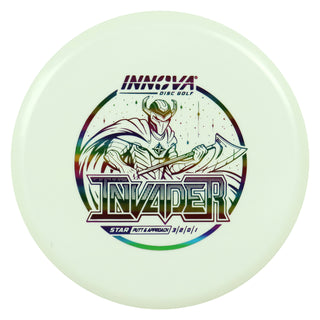Innova Disc Golf Star Invader Putting Disc 3/2/0/1 White/Rainbow 167 grams