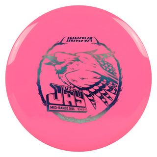 Innova Disc Golf Star Jay Midrange Disc 5/4/0/1 Pink/Blue Metallic 175 grams