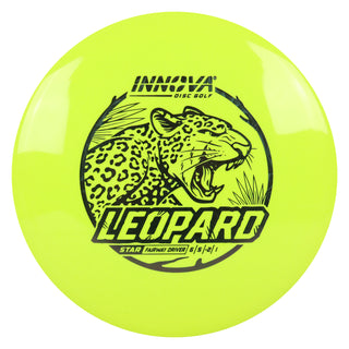 Innova Disc Golf Star Leopard Fairway Driver 6/5/-2/1 Yellow/Black Prisms 173 grams