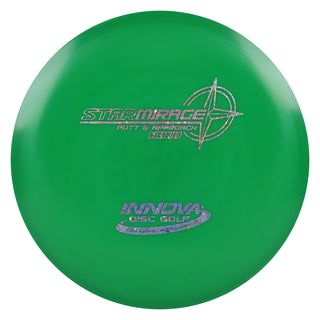 Innova Disc Golf Star Mirage Putter 3/4/-3/0 Green/Silver Holo 157 grams