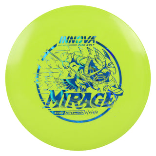 Innova Disc Golf Star Mirage Putter 3/4/-3/0 Yellow/Blue Waves 173 grams