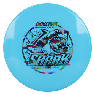 Innova Disc Golf Star Shark Midrange Disc 4/4/0/2 Blue/Jellybean 163 grams