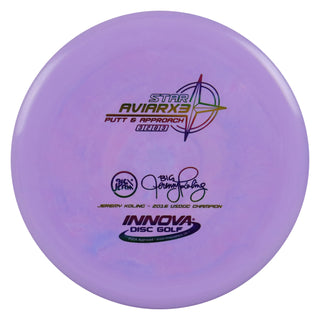 Innova Disc Golf Star AviarX3 Putting Disc 3/2/0/3 Purple/Rainbow 171 grams