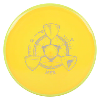 Axiom Disc Golf Neutron Hex Midrange 5/5/-1/1 Gold/Yellow Orange 168 grams