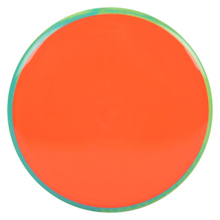 Axiom Disc Golf Neutron Hex Midrange 5/5/-1/1 Blank Orange/Green Yellow 176 grams