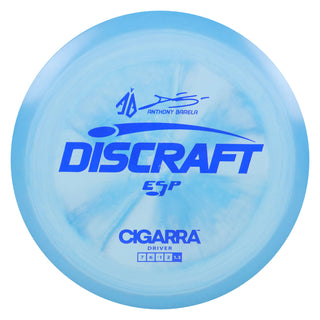 Discraft Disc Golf Anthony Barela Signature ESP Cigarra Fairway Driver 7/6/-1/2 Sky Blue/Blue 167-169g