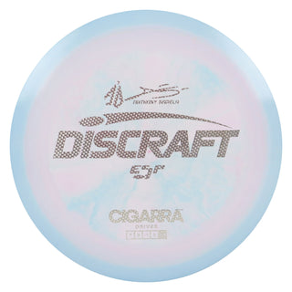 Discraft Disc Golf Anthony Barela Signature ESP Cigarra Fairway Driver 7/6/-1/2 Cotton Candy/Silver Weave 170-172g