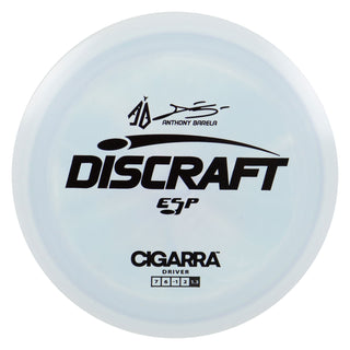 Discraft Disc Golf Anthony Barela Signature ESP Cigarra Fairway Driver 7/6/-1/2 Pastel Blue/Black 173-174g
