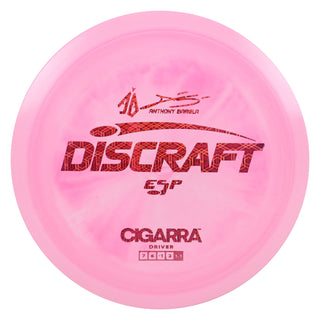 Discraft Disc Golf Anthony Barela Signature ESP Cigarra Fairway Driver 7/6/-1/2 Pink/Magenta Hexagons 175-176g
