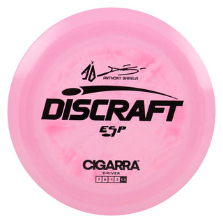 Discraft Disc Golf Anthony Barela Signature ESP Cigarra Fairway Driver 7/6/-1/2 Pink/Black 170-172g