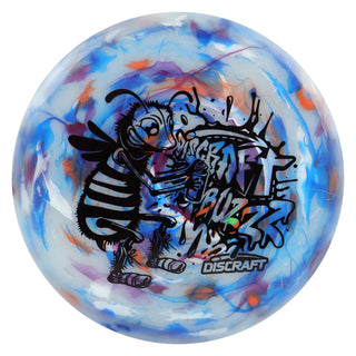 Discraft Disc Golf Jawbreaker Light Weight Buzzz Midrange 5/4/-1/1 Clear Blue/Black 118 grams