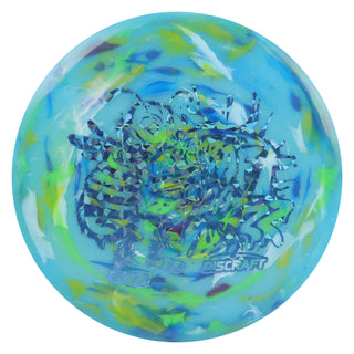 Discraft Disc Golf Jawbreaker Light Weight Buzzz Midrange 5/4/-1/1 Light Blue/Blue Shatter 117 grams