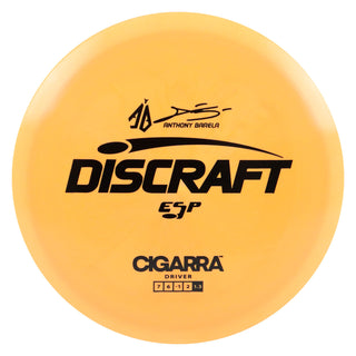Discraft Disc Golf Anthony Barela Signature ESP Cigarra Fairway Driver 7/6/-1/2 Orange/Black 170-172g