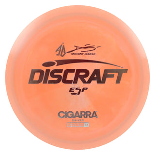 Discraft Disc Golf Anthony Barela Signature ESP Cigarra Fairway Driver 7/6/-1/2 Orange Grey/Silver 175-176g