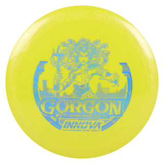 Innova Disc Golf Gstar Gorgon Distance Driver 10/6/-3/1 Yellow/Blue Holo 171 grams