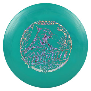 Innova Disc Golf GStar Leopard Fairway Driver 6/5/-2/1 Green/Silver Hearts 171 grams