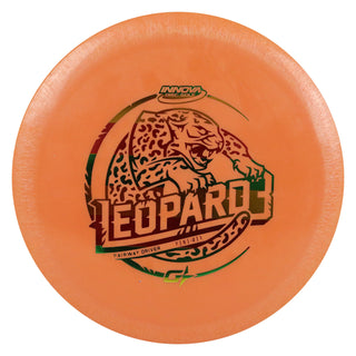 Innova Disc Golf GStar Leopard3 Fairway Driver 7/5/-2/1 Orange/Rasta 160 grams