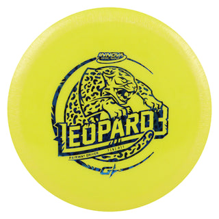 Innova Disc Golf GStar Leopard3 Fairway Driver 7/5/-2/1 Yellow/Blue Leopard 161 grams
