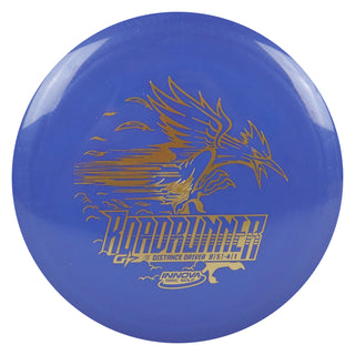 Innova Disc Golf GStar Roadrunner Distance Driver 9/5/-4/1 Indigo/Gold 168 grams